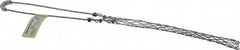 Hubbell Wiring Device-Kellems - 0.85 to 1 Inch Cable Diameter, Galvanized Steel, Single Loop Support Grip - 16 Inch Long, 1,400 Lb. Breaking Strength, 8 Inch Mesh Length - Benchmark Tooling