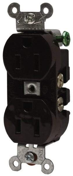 Hubbell Wiring Device-Kellems - Straight Blade Receptacles   Receptacle Type: Duplex Receptacle    Grade: Specification - Benchmark Tooling