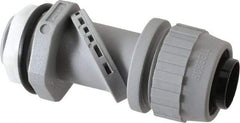 Hubbell Wiring Device-Kellems - 3/4" Trade, Thermoplastic Push In Straight Liquidtight Conduit Connector - Noninsulated - Benchmark Tooling