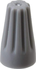 3M - 3, 22 to 2, 16 AWG, 300 Volt, Fire Resistant, Standard Twist on Wire Connector - Gray, 221°F - Benchmark Tooling