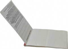 3M - 120 Label, 3/4 Inch Long x 1-3/4 Inch Wide, Write On Book - White Background, Self Laminated - Benchmark Tooling
