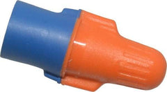 3M - 2, 22 to 3, 12 AWG, 600 Volt, Flame Retardant, Wing Twist on Wire Connector - Blue & Orange, 221°F - Benchmark Tooling