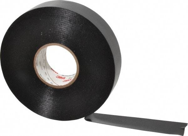 3M - 1" x 100', Black Vinyl Electrical Tape - Series 50, 10 mil Thick, 20 Lb./Inch Tensile Strength - Benchmark Tooling