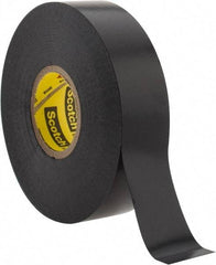 3M - 3/4" x 110', Black Vinyl Electrical Tape - Series 33, 7 mil Thick, Over 1000 V/mil Dielectric Strength, 17 Lb./Inch Tensile Strength - Benchmark Tooling