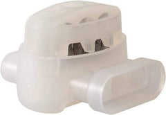 3M - 22 to 14 AWG, White, IDC, Pigtail Quick Splice Connector - 2 to 3 Wires - Benchmark Tooling