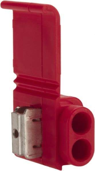 3M - 22 to 16 AWG, Red, IDC, Pigtail Quick Splice Connector - 2 to 3 Wires - Benchmark Tooling