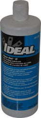 Ideal - 1 Quart Squeeze Bottle, Blue Wire Pulling Lubricant Gel - 28 to 180°F, RoHS Compliant, UL Listed - Benchmark Tooling