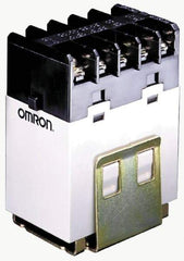 Omron - Standard Electromechanical Screw General Purpose Relay - 25 Amp at 220 VAC, 3PST-NO\xB6SPST-NC, 24 VDC, 34.5mm Wide x 64mm High x 51.5mm Deep - Benchmark Tooling