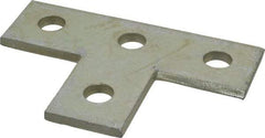 Thomas & Betts - Zinc Dichromate Steel Flat Plate Strut Fitting - Used with Joining Metal Framing Channel & Strut - Benchmark Tooling