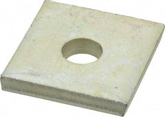 Thomas & Betts - Steel Square Strut Washer - 3/8" Bolt, Used with Thomas & Betts Channels & Strut - Benchmark Tooling