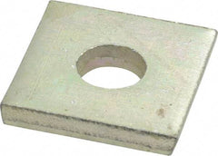 Thomas & Betts - Steel Square Strut Washer - 1/2" Bolt, Used with Thomas & Betts Channels & Strut - Benchmark Tooling