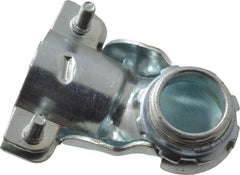 Thomas & Betts - 3/4" Trade, Malleable Iron Squeeze Clamp 90° FMC Conduit Connector - Noninsulated - Benchmark Tooling