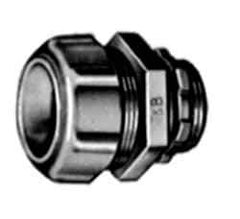 Thomas & Betts - 2-1/2" Trade, Steel Threaded Straight Liquidtight Conduit Connector - Insulated - Benchmark Tooling