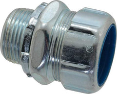 Thomas & Betts - 1" Trade, Steel Threaded Straight Liquidtight Conduit Connector - Noninsulated - Benchmark Tooling