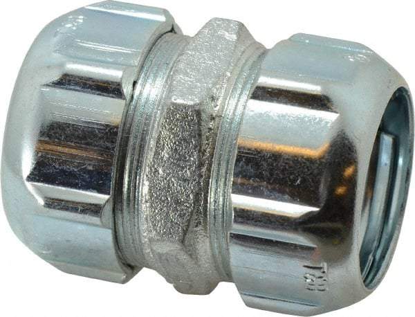 Thomas & Betts - 1" Trade, Malleable Iron Compression Rigid/Intermediate (IMC) Conduit Coupling - Noninsulated - Benchmark Tooling