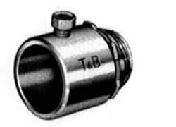 Thomas & Betts - 2-1/2" Trade, Malleable Iron Set Screw Straight Rigid/Intermediate (IMC) Conduit Connector - Insulated - Benchmark Tooling