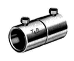 Thomas & Betts - 4" Trade, Malleable Iron Set Screw Rigid/Intermediate (IMC) Conduit Coupling - Noninsulated - Benchmark Tooling