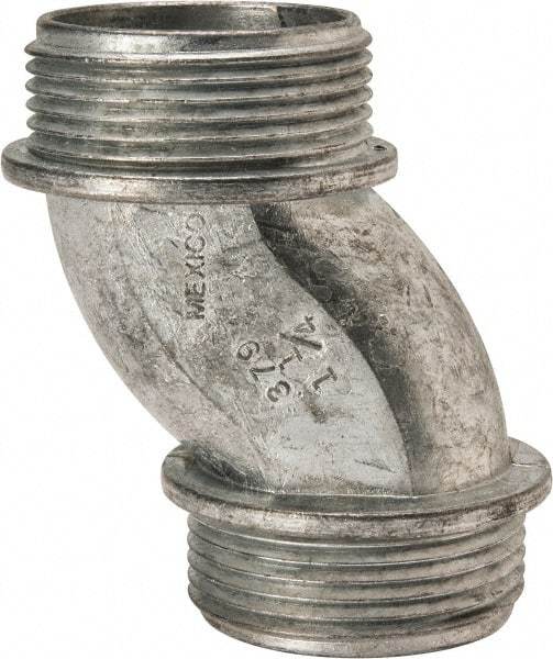 Thomas & Betts - 1-1/4" Trade, Die Cast Zinc Threaded Rigid/Intermediate (IMC) Conduit Nipple - Noninsulated - Benchmark Tooling