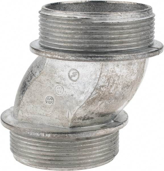 Thomas & Betts - 2" Trade, Die Cast Zinc Threaded Rigid/Intermediate (IMC) Conduit Nipple - Noninsulated - Benchmark Tooling