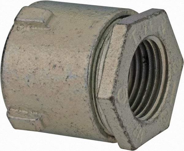 Thomas & Betts - 1/2" Trade, Malleable Iron Threaded Rigid/Intermediate (IMC) Conduit Coupling - Noninsulated - Benchmark Tooling