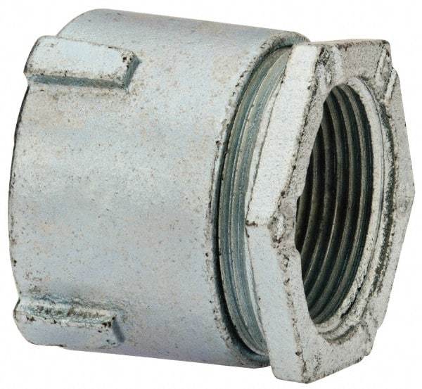 Thomas & Betts - 1-1/4" Trade, Malleable Iron Threaded Rigid/Intermediate (IMC) Conduit Coupling - Noninsulated - Benchmark Tooling