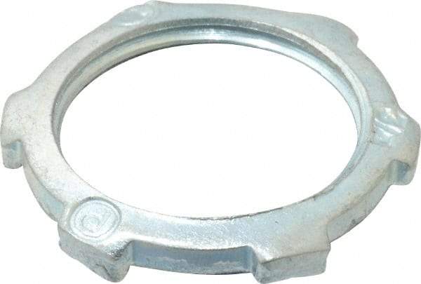 Thomas & Betts - 3/4" Trade, Steel Threaded Rigid/Intermediate (IMC) Conduit Locknut - Noninsulated - Benchmark Tooling