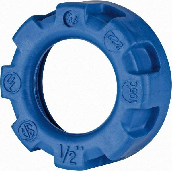 Thomas & Betts - 1/2" Trade, Plastic Threaded Rigid/Intermediate (IMC) Conduit Bushing - Insulated - Benchmark Tooling