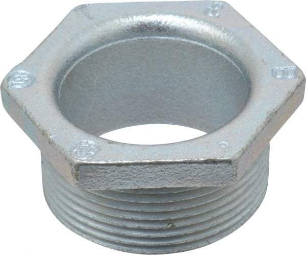 Thomas & Betts - 1-1/2" Trade, Malleable Iron Threaded Rigid/Intermediate (IMC) Conduit Nipple - Noninsulated - Benchmark Tooling