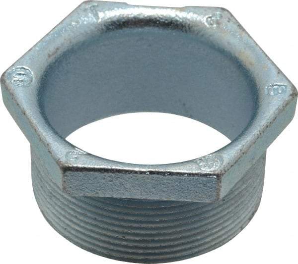 Thomas & Betts - 2" Trade, Malleable Iron Threaded Rigid/Intermediate (IMC) Conduit Nipple - Noninsulated - Benchmark Tooling