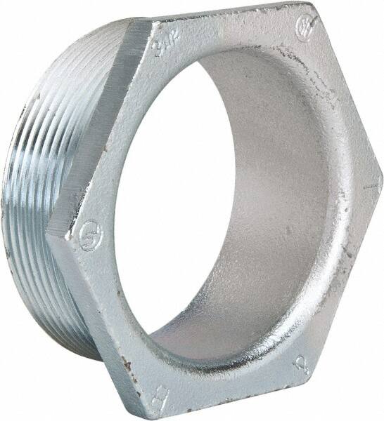 Thomas & Betts - 3-1/2" Trade, Malleable Iron Threaded Rigid/Intermediate (IMC) Conduit Nipple - Noninsulated - Benchmark Tooling