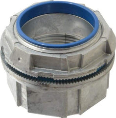 Thomas & Betts - 2-1/2" Trade, Zinc Threaded Rigid/Intermediate (IMC) Conduit Hub - Partially Insulated - Benchmark Tooling