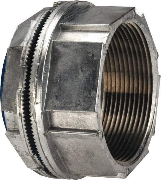 Thomas & Betts - 3" Trade, Zinc Threaded Rigid/Intermediate (IMC) Conduit Hub - Partially Insulated - Benchmark Tooling