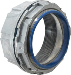 Thomas & Betts - 4" Trade, Zinc Threaded Rigid/Intermediate (IMC) Conduit Hub - Partially Insulated - Benchmark Tooling