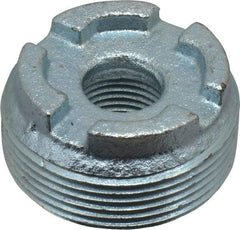 Thomas & Betts - 1-1/2 - 1/2" Trade, Malleable Iron Threaded Rigid/Intermediate (IMC) Conduit Reducer - Noninsulated - Benchmark Tooling