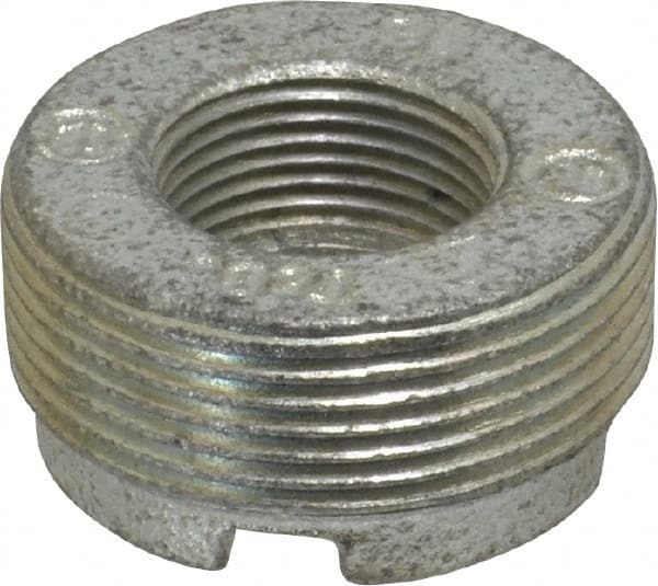 Thomas & Betts - 1-1/2 - 3/4" Trade, Malleable Iron Threaded Rigid/Intermediate (IMC) Conduit Reducer - Noninsulated - Benchmark Tooling