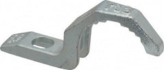 Thomas & Betts - 1-1/4" Pipe, Steel, Hot Dipped Galvanized" Pipe or Conduit Strap - 3/8" Bolt, 1 Mounting Hole - Benchmark Tooling