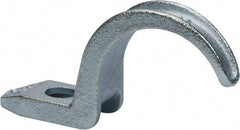 Thomas & Betts - 2" Pipe, Steel, Hot Dipped Galvanized" Pipe or Conduit Strap - 1/2" Bolt, 1 Mounting Hole - Benchmark Tooling