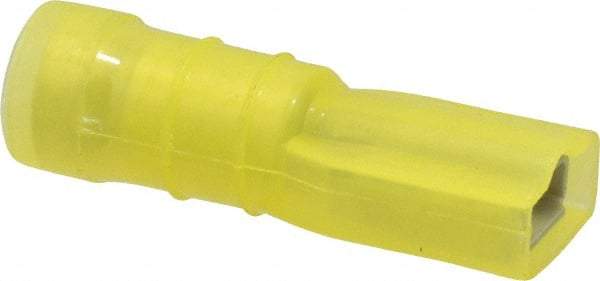 Thomas & Betts - 12 to 10 AWG, Nylon, Fully Insulated, Female Wire Disconnect - 1/4 Inch Wide Tab, Yellow, CSA Certified, RoHS Compliant, UL 94 V-2, UL File E66716, UL Listed - Benchmark Tooling