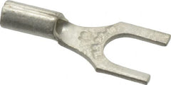 Thomas & Betts - #10 Stud, 22 to 16 AWG Compatible, Noninsulated, Crimp Connection, Standard Fork Terminal - Benchmark Tooling