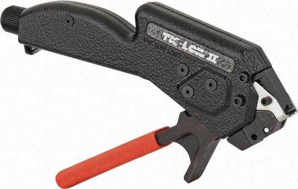 Thomas & Betts - 0 to 1/4 Inch Wide, Up to 250 Lb. Tensile Strength, Stainless Steel Cable Tie Installation Tool - Automatic Actuation, RoHS Compliant - Benchmark Tooling