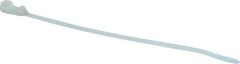 Thomas & Betts - 6" Long Natural (Color) Nylon Mountable Cable Tie - 40 Lb Tensile Strength, 1.31mm Thick, 28.7mm Max Bundle Diam - Benchmark Tooling
