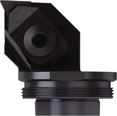 Seco - Left Hand Cut, Size GL32, TN.. 22.. Insert Compatiblity, Modular Turning & Profiling Cutting Unit Head - 22mm Ctr to Cutting Edge, 32mm Head Length, Series SteadyLine - Benchmark Tooling