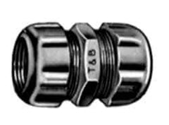 Thomas & Betts - 3-1/2" Trade, Malleable Iron Compression Rigid/Intermediate (IMC) Conduit Coupling - Noninsulated - Benchmark Tooling