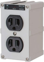 Tripp-Lite - 2 Outlets, 120 Volts, 15 Amps, Power Outlet Strip - Direct Plug-in Mount, 5-15P NEMA Configuration, 4" Strip, CSA Approved, cULus, IEEE 587 Category A Specifications, IEEE 587 Category B Specifications, UL1449 3rd Edition - Benchmark Tooling