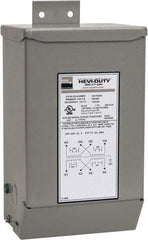 Sola/Hevi-Duty - 1 Phase, 240-480 Volt Input, 120/240 Volt Output, 60 Hz, 0.5 kVA, General Purpose Transformer - 4, 12, 3R, 4X NEMA Rating, 239°F Temp Rise, 6 Inch Wide x 5 Inch Deep x 10 Inch High, Indoor, Outdoor, Wall Mount - Benchmark Tooling