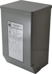 Sola/Hevi-Duty - 1 Phase, 240-480 Volt Input, 120/240 Volt Output, 60 Hz, 0.75 kVA, General Purpose Transformer - 4, 12, 3R, 4X NEMA Rating, 239°F Temp Rise, 6 Inch Wide x 5 Inch Deep x 10 Inch High, Indoor, Outdoor, Wall Mount - Benchmark Tooling