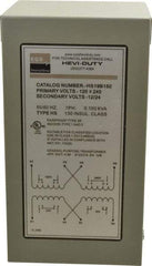 Sola/Hevi-Duty - 120/240 Input Volt, 12/24 Output Volt, 60 Hz, Buck Boost Transformer - 1 Phase, 4 Inch Wide x 4 Inch Deep, cULus Listed E77014 - Benchmark Tooling