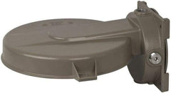 Hubbell Killark - Gray Light Fixture Wall Bracket - For Use with Hazardous Location HID Fixture - VM Series - Benchmark Tooling