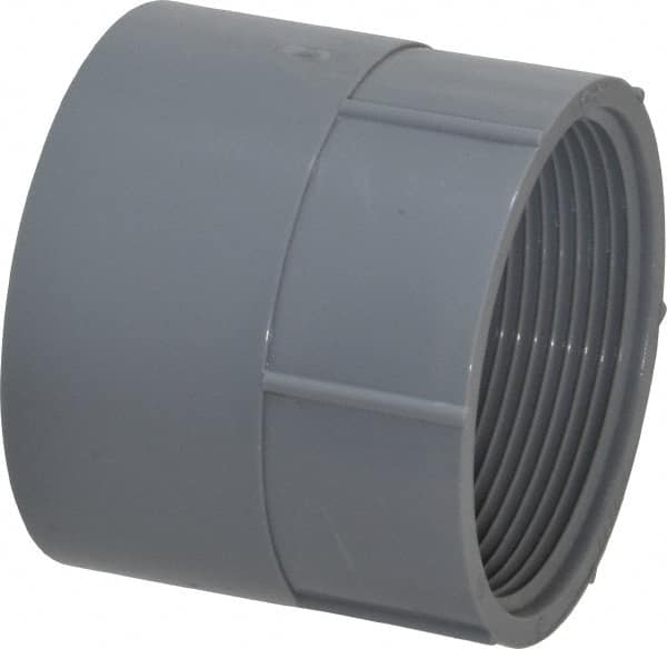 Thomas & Betts - 2" Trade, PVC Threaded Rigid Conduit Female Adapter - Insulated - Benchmark Tooling