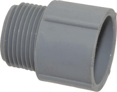 Thomas & Betts - 3/4" Trade, PVC Threaded Rigid Conduit Male Adapter - Insulated - Benchmark Tooling